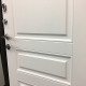 Входная металлическая Дверь Ратибор Статус 3К Белый Ясень в Балашихе