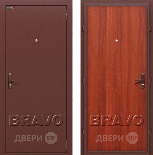 Входная металлическая Дверь Bravo Оптим Билд в Балашихе
