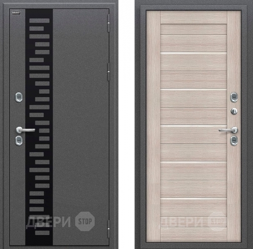 Входная металлическая Дверь Bravo Оптим Термо 222 Капучино в Балашихе
