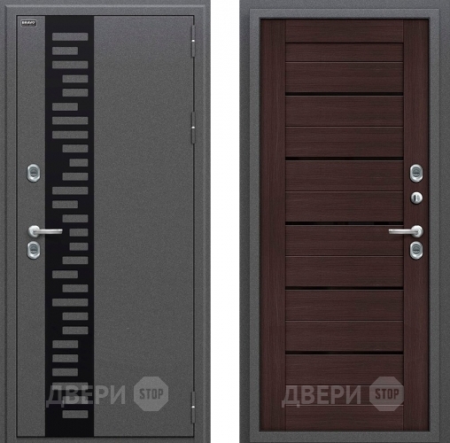Входная металлическая Дверь Bravo Оптим Термо 222 Венге в Балашихе