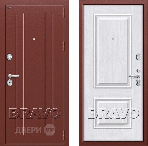 Входная металлическая Дверь Groff Т2-232 Milk Oak в Балашихе