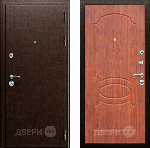 Входная металлическая Дверь Йошкар Грация Орех темный в Балашихе