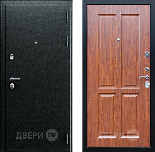 Входная металлическая Дверь Йошкар Прометей ЗD Орех темный в Балашихе