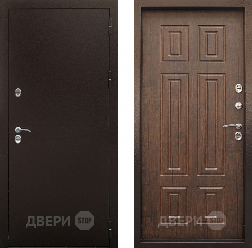 Входная металлическая Дверь Сибирь Термо-Maxi тиковое дерево в Балашихе