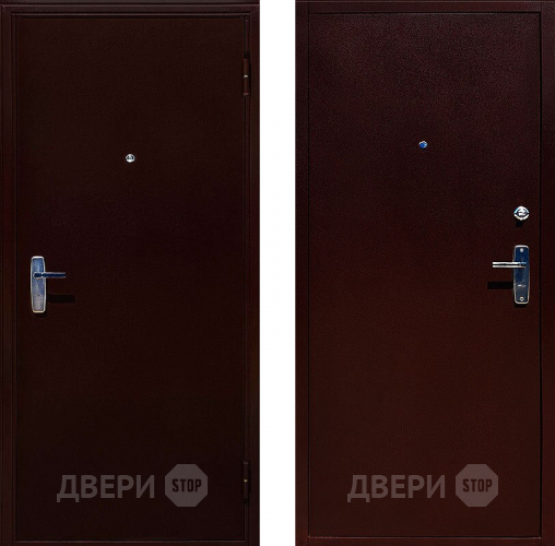 Входная металлическая Дверь ЭКО АМД-1 медный антик  в Балашихе