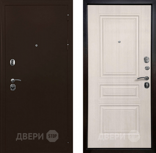 Входная металлическая Дверь Ратибор Троя 3К Лиственница беж в Балашихе