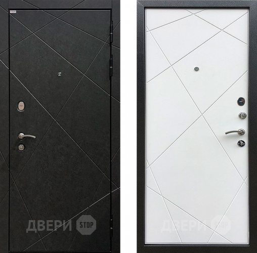 Входная металлическая Дверь Ратибор Эстет 3К Силк сноу в Балашихе