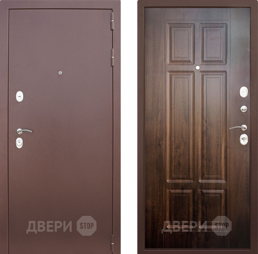 Входная металлическая Дверь Снедо Т30 3К Vinorit Грецкий орех в Балашихе