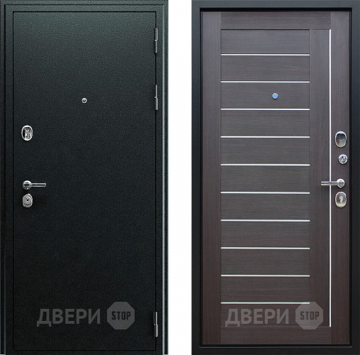 Входная металлическая Дверь Йошкар Соло Орех рифленый в Балашихе