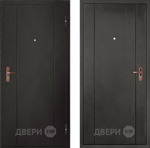 Входная металлическая Дверь Форпост Модель 51 Черный антик в Балашихе