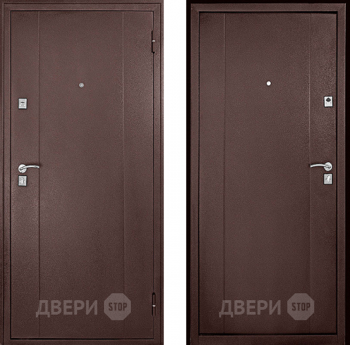 Входная металлическая Дверь Форпост Модель 72 Медный антик в Балашихе
