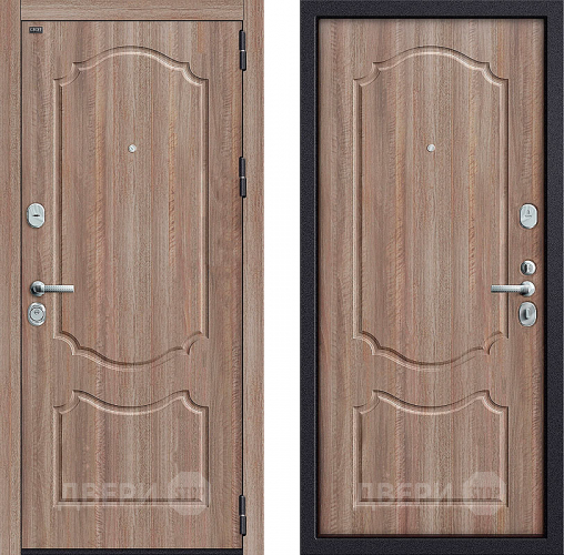 Входная металлическая Дверь Groff P3-310 Темный Орех в Балашихе