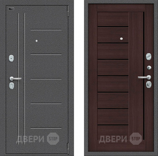 Входная металлическая Дверь Bravo Porta S-2 109/П29 Венге в Балашихе