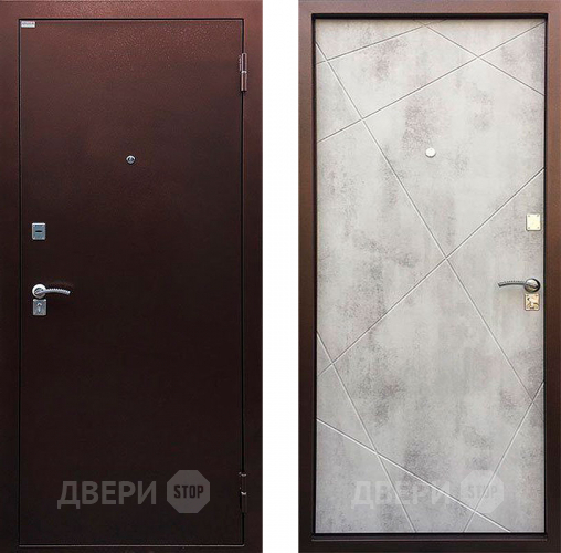 Входная металлическая Дверь Ратибор Рубеж Бетон светлый в Балашихе