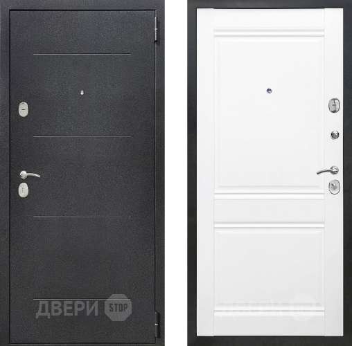 Входная металлическая Дверь Престиж Люкс Х1 Белый матовый в Балашихе
