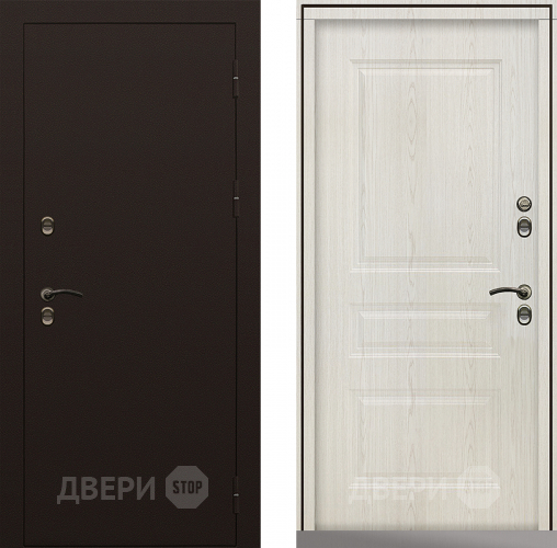 Входная металлическая Дверь Сибирь Термо-Стандарт сосна прованс в Балашихе