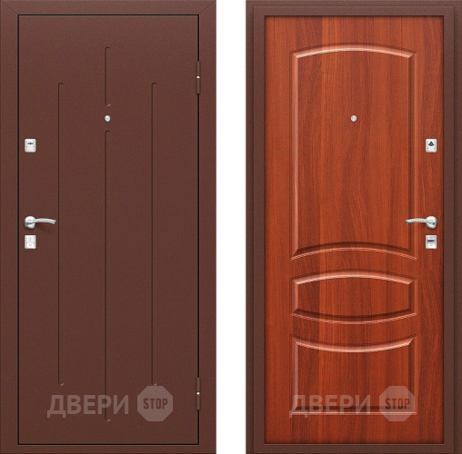 Входная металлическая Дверь Bravo Стройгост 7-2 в Балашихе