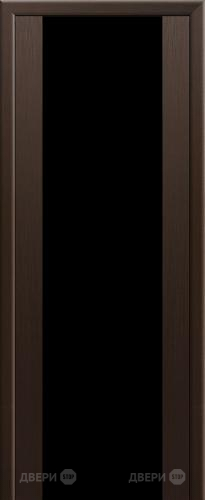 Межкомнатная дверь ProfilDoors 8X венге мелинга (черный триплекс) в Балашихе