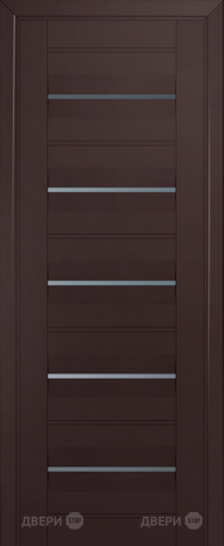 Межкомнатная дверь ProfilDoors 48U темно-коричневый (графит) в Балашихе