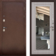 Входная металлическая Дверь Снедо Сити Эш Вайт с зеркалом в Балашихе