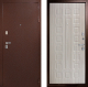 Входная металлическая Дверь Дверной Континент Рубикон - 1 Сандал Белый в Балашихе