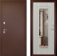 Входная металлическая Дверь (Дверной Континент) Гарант - 1 Зеркало Сандал белый в Балашихе
