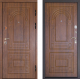 Входная металлическая Дверь (Дверной Континент) Флоренция Золотой дуб в Балашихе