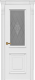 Межкомнатная дверь Диана ПО белая эмаль (мателюкс с фрезеровкой) в Балашихе