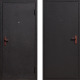 Входная металлическая Дверь ЭКО АМД-1 Чёрный шёлк  в Балашихе