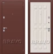 Дверь Bravo Оптим Старт Белёный Дуб
