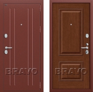 Дверь Groff Т2-232 Brown Oak 860х2050 мм