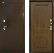 Дверь Шелтер (SHELTER) Термо-2 Дуб темный 960х2050 мм