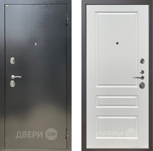 Входная металлическая Дверь Шелтер (SHELTER) Стандарт 1 Белый ясень в Балашихе