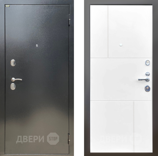 Входная металлическая Дверь Шелтер (SHELTER) Стандарт 8 Белый матовый в Балашихе