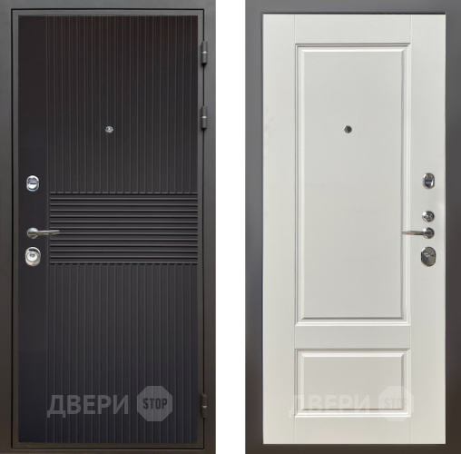 Входная металлическая Дверь Шелтер (SHELTER) Комфорт Черная шагрень 5 Силк тирамиссу в Балашихе