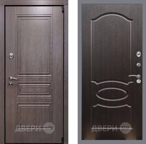 Входная металлическая Дверь Рекс (REX) Пренмиум-S FL-128 Венге светлый в Балашихе