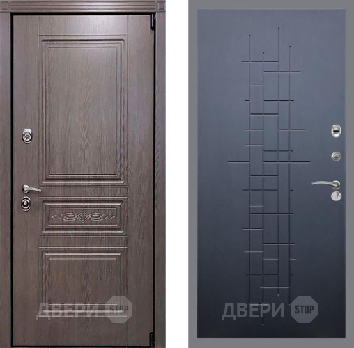 Входная металлическая Дверь Рекс (REX) Пренмиум-S FL-289 Ясень черный в Балашихе