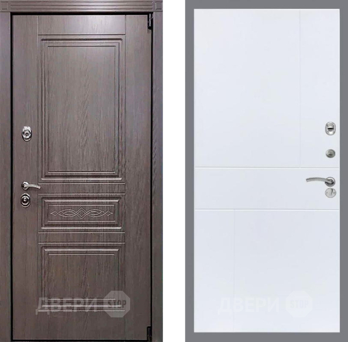 Входная металлическая Дверь Рекс (REX) Пренмиум-S FL-290 Силк Сноу в Балашихе