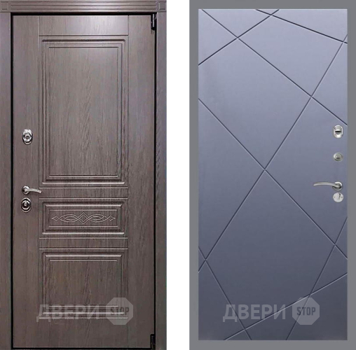 Входная металлическая Дверь Рекс (REX) Пренмиум-S FL-291 Силк титан в Балашихе