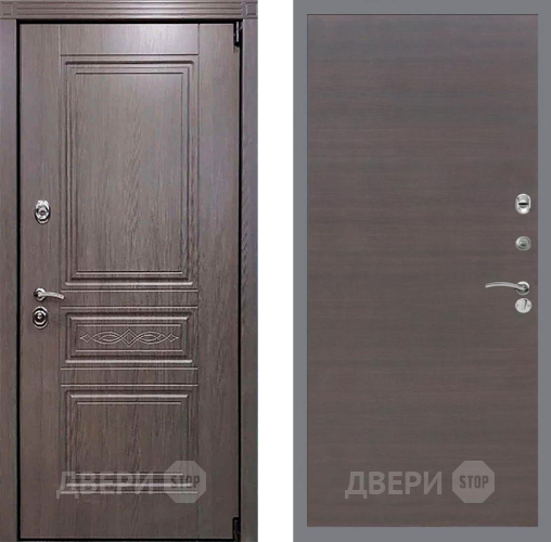 Входная металлическая Дверь Рекс (REX) Пренмиум-S GL венге поперечный в Балашихе