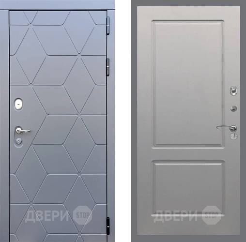 Дверь Стоп КОСМО ФЛ-117 Грей софт в Балашихе