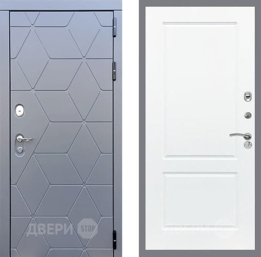Дверь Стоп КОСМО ФЛ-117 Силк Сноу в Балашихе
