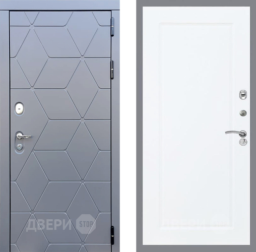 Входная металлическая Дверь Стоп КОСМО ФЛ-119 Силк Сноу в Балашихе