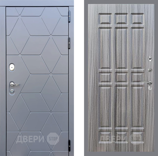 Входная металлическая Дверь Стоп КОСМО ФЛ-33 Сандал грей в Балашихе