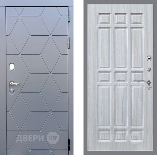 Входная металлическая Дверь Стоп КОСМО ФЛ-33 Сандал белый в Балашихе