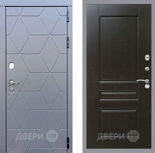 Входная металлическая Дверь Стоп КОСМО ФЛ-243 Венге в Балашихе