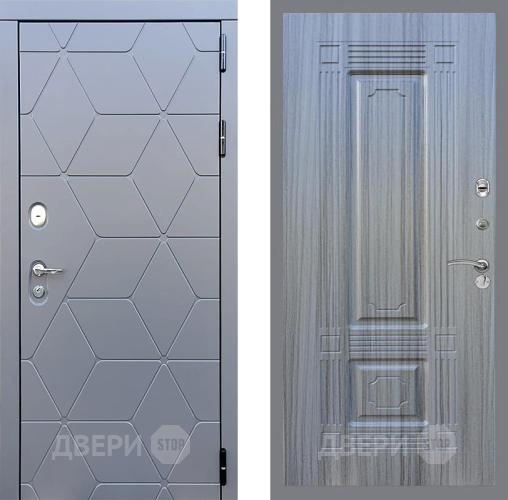 Входная металлическая Дверь Стоп КОСМО ФЛ-2 Сандал грей в Балашихе