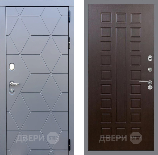 Входная металлическая Дверь Стоп КОСМО ФЛ-183 Венге в Балашихе