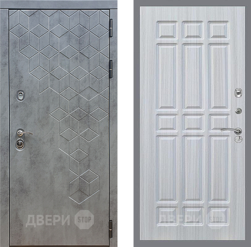 Входная металлическая Дверь Стоп БЕТОН ФЛ-33 Сандал белый в Балашихе