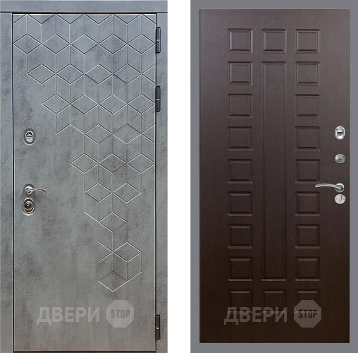 Дверь Стоп БЕТОН ФЛ-183 Венге в Балашихе